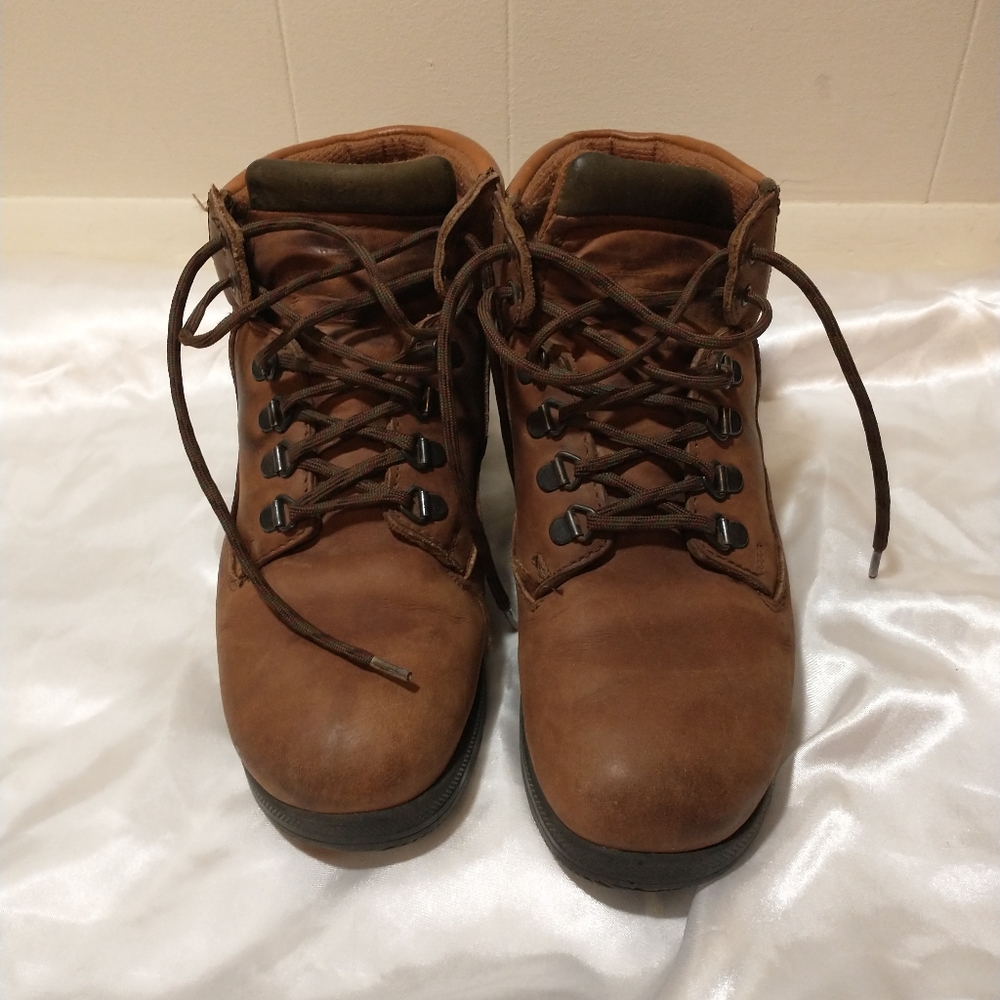 Dexter Brown Leather Hiking Boots Size 6
